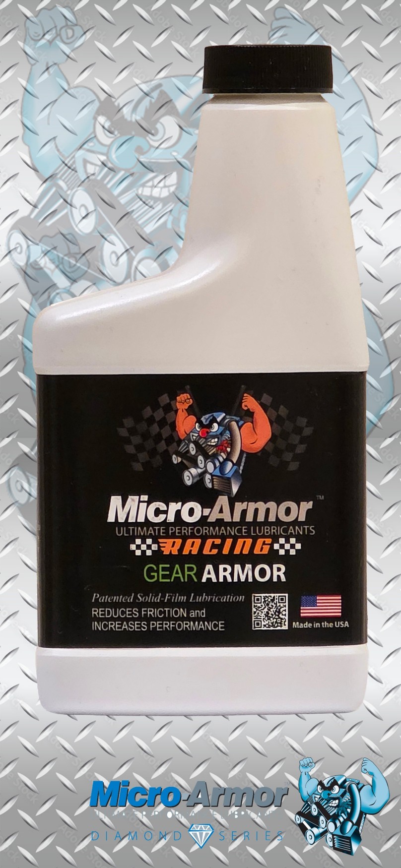 Micro-Armor Racing Gear Armor8oz Bottle